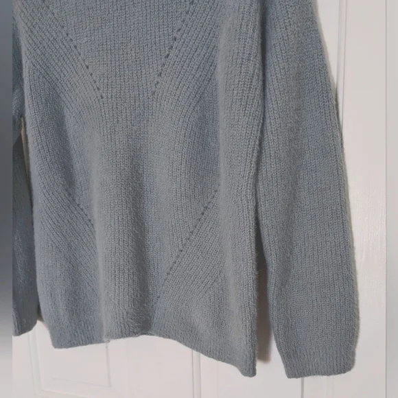 Bailey Lane Fuzzy Pointelle Sweater - Picture 3 of 4